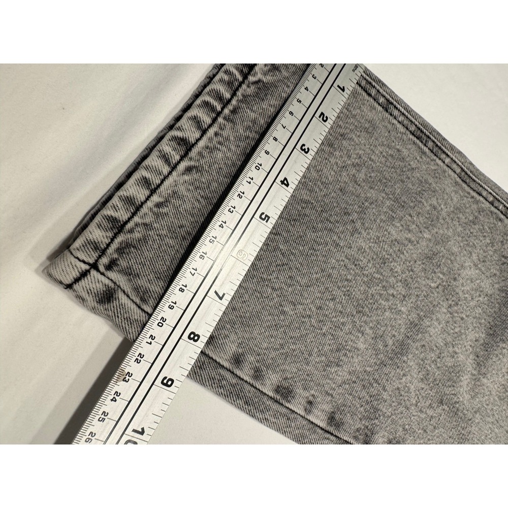 Empyre Loose Fit Skate Jeans Acid Wash Baggy Denim 30 Gray Excellent Condition - Picture 9 of 10